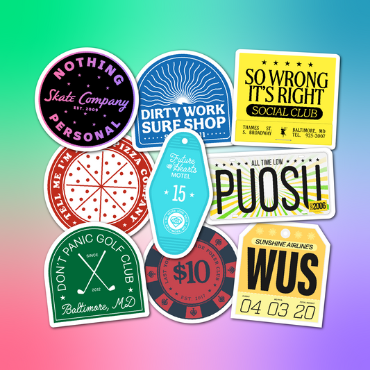 ATL Album Sticker Pack (9 Stickers)