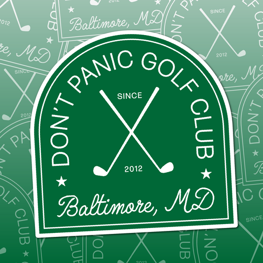 DP Golf Club - Sticker